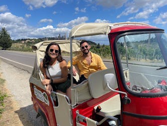 Tour panoramico in tuk-tuk del Chianti con pranzo
